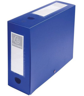 CARP.PROY.EXACOMPTA PP A4 10 cm AZUL