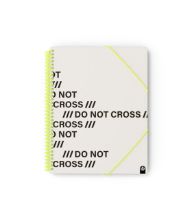 TAR.CARCH.ESP.PP.NOT CROSS A4 20 F GREY