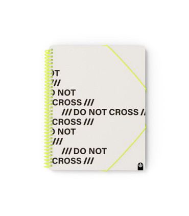 TAR.CARCH.ESP.PP.NOT CROSS A4 20 F GREY