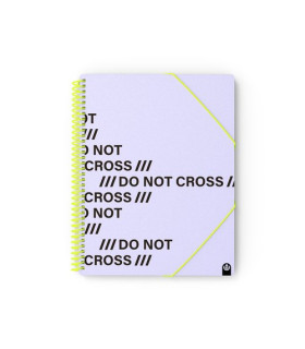 TAR.CARCH.ESP.PP.NOT CROSS A4 40 F MAUVE