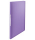 TARIF.ESSELTE PP FLEX.A4  40 F. MALVA