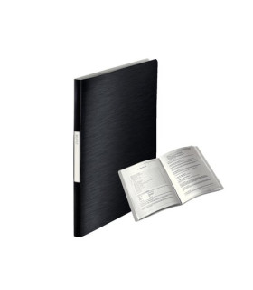 TARIF.LEITZ STYLE A4 PP 20 F. NEGRO