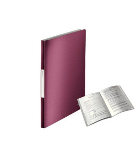 TARIF.LEITZ STYLE A4 PP 20 F. ROJO