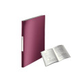 TARIF.LEITZ STYLE A4 PP 20 F. ROJO
