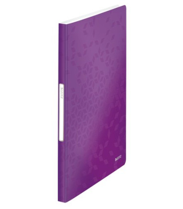 TARIF.LEITZ WOW PP A4 40 F. VIOLETA