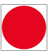 CARTEL ADHESIVO APLI 144X144 PUNTO ROJO