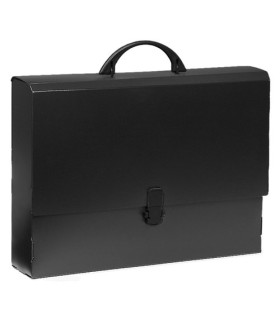 CARTERA MALETIN PP NEGRO ASA c/BROCHE