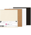 CARTON NEGRO 2mm 2 CARAS 30,5x30,5