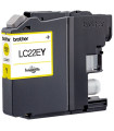 CART.IJ. BROTHER LC-22EY AMARILLO
