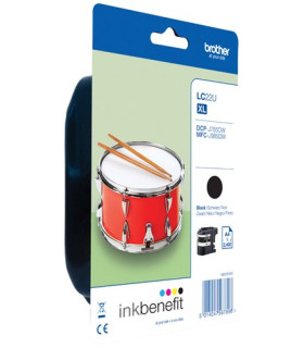 CART.IJ. BROTHER LC22UBK NEGRO