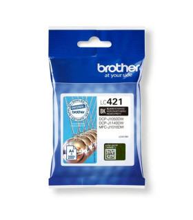 CART.IJ. BROTHER LC-421BK NEGRO
