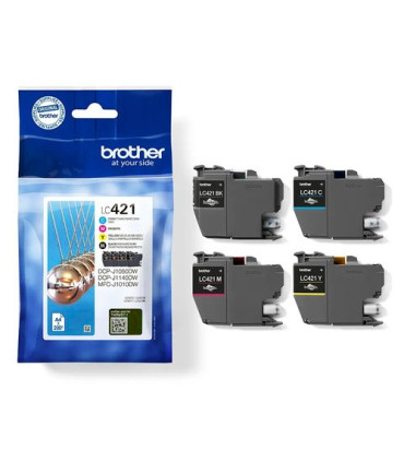 CART.IJ. BROTHER LC-421VAL MULTIPACK