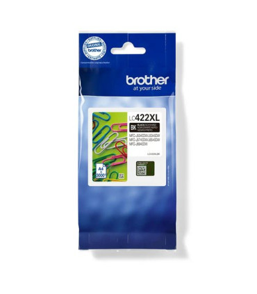 CART.IJ. BROTHER LC-422XLBK NEGRO