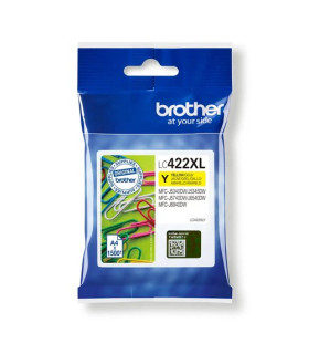 CART.IJ. BROTHER LC-422XLY AMARILLO