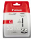 CART.IJ.CANON CLI-551XL NEGRO