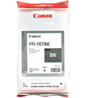 CART.IJ.CANON PFI-107BK NEGRO