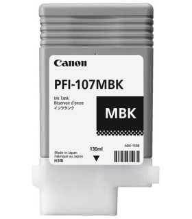 CART.IJ.CANON PFI-107MBK NEGRO MATE