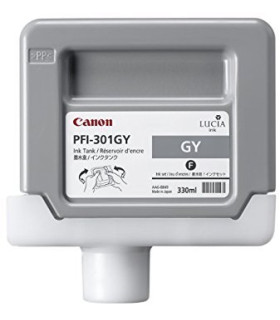 CART.IJ.CANON PFI-301GY GRIS FOTO
