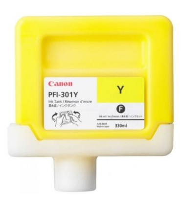 CART.IJ.CANON PFI-301Y AMARILLO PIGMENTA