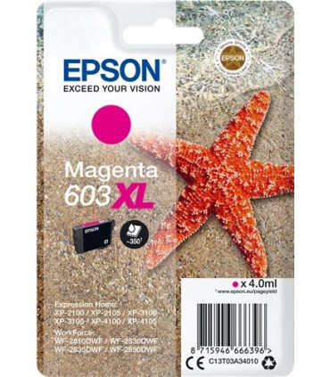 CART.IJ.EPSON T03A340 Nº603XL MAGENTA
