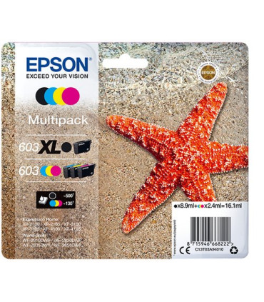 CART.IJ.EPSON T03A940 Nº603XL MULTIPACK