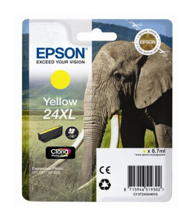 CART.IJ.EPSON T243440 Nº24XL AMARILLO