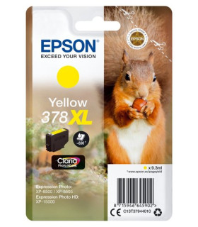 CART.IJ.EPSON T379440 Nº378XL AMARILLO P