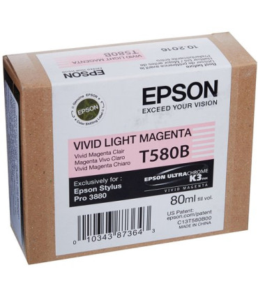 CART.IJ.EPSON T580B00 MAGENTA VIVO CLARO