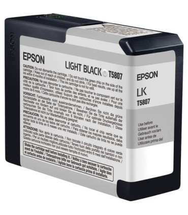 CART.IJ.EPSON T580700 GRIS