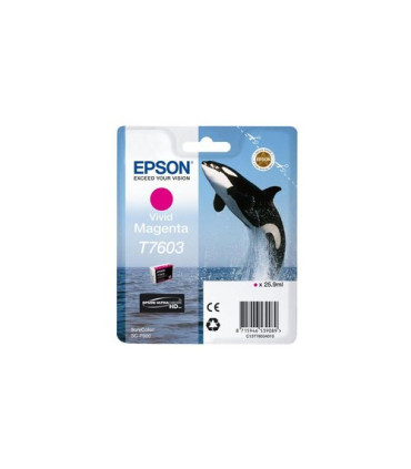 CART.IJ.EPSON T760340 MAGENTA VIVO