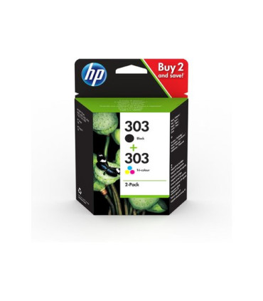 CART.IJ.HP 3YM92AE Nº303 NEGRO+COLOR PAC