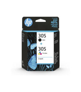 CART.IJ.HP 6ZD17AE Nº305 NEGRO+COLOR PAC