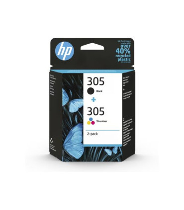 CART.IJ.HP 6ZD17AE Nº305 NEGRO+COLOR PAC
