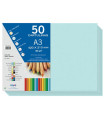 CARTULINA A3 DOHE 180g AZUL SADO P/50