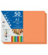 CARTULINA A3 DOHE 180g NARANJA P/50