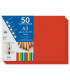 CARTULINA A3 DOHE 180g ROJO P/50