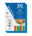 CARTULINA A4 DOHE 180g AZUL BERMUDA P/50