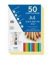 CARTULINA A4 DOHE 180g CANARIO P/50