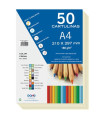 CARTULINA A4 DOHE 180g CREMA P/50