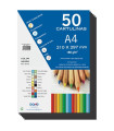 CARTULINA A4 DOHE 180g NEGRO P/50