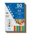 CARTULINA A4 DOHE 180g SURTIDO P/50