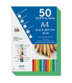 CARTULINA A4 DOHE 180g VERDE MIÑO P/50