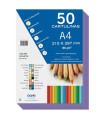 CARTULINA A4 DOHE 180g VIOLETA P/50
