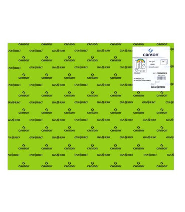 CARTULINA FLUOR 50x65 IRIS VERDE P/25