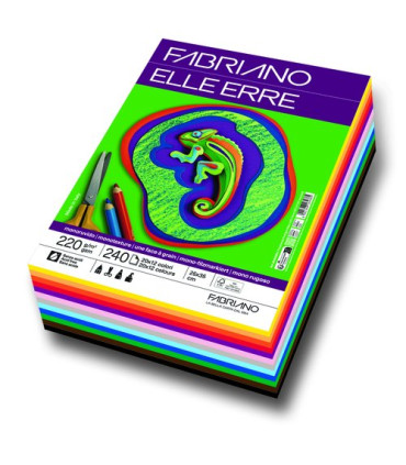 CARTULINA 25X35 FABRI. L/R C. SURT. P/24