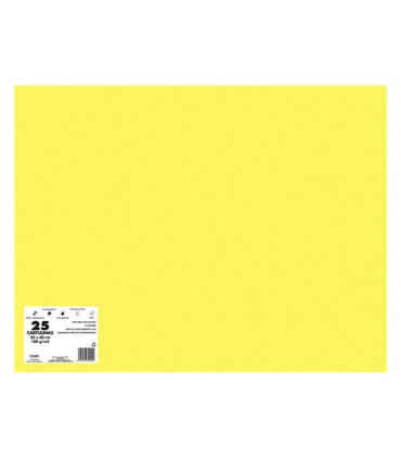 CARTULINA 50x65 DOHE 180g GIRASOL P/25