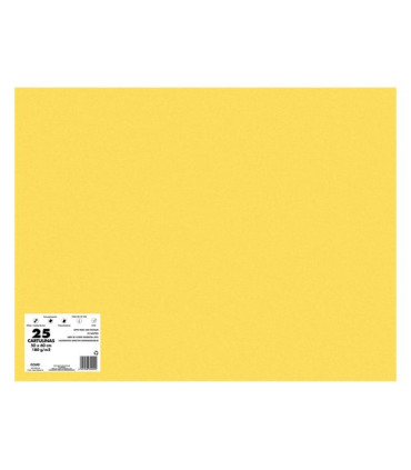 CARTULINA 50x65 DOHE 180g ORO P/25