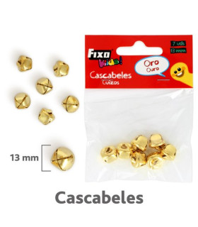 CASCABELES FIXO ORO 13mm B/7