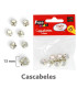 CASCABELES FIXO PLATA 13mm B/7