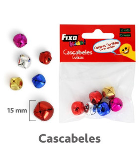 CASCABELES FIXO SURT. 15mm B/6